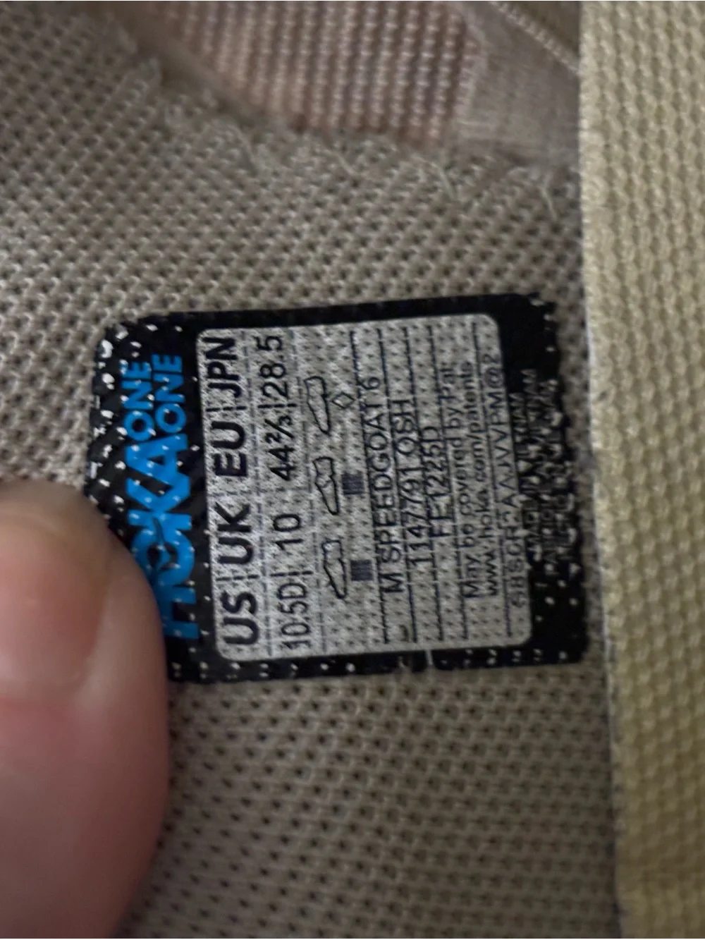 Hoka walks lacing